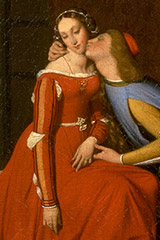 Paolo & Francesca by Ingres (1819)