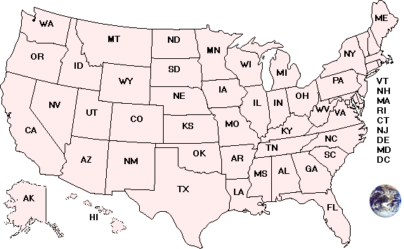 electoral college map